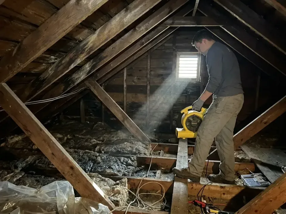 attic-water-damage-drying-proc-007 — frequently asked questions, Emergency Water Extraction & 24/7 Flood Response in Lake Ro…